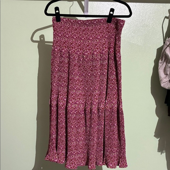 Alice Blue Dresses & Skirts - Alice Blue Floral Midi Skirt in Pink